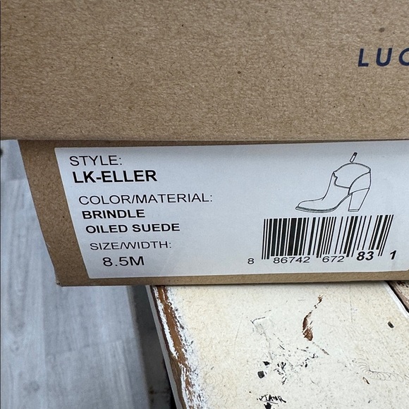 Lucky Brand LK-Eller Suede Ankle Booties – Size 8.5M (38.5 EU) - Picture 6 of 9